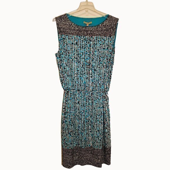 Sleeveless Ellen Tracy XL Multicolor Dress - NWT - Picture 1 of 3